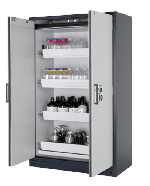 Bezpečnostní skříň s požární odolností 90min_4x zásuvka, ocelový poplastovaný plech 